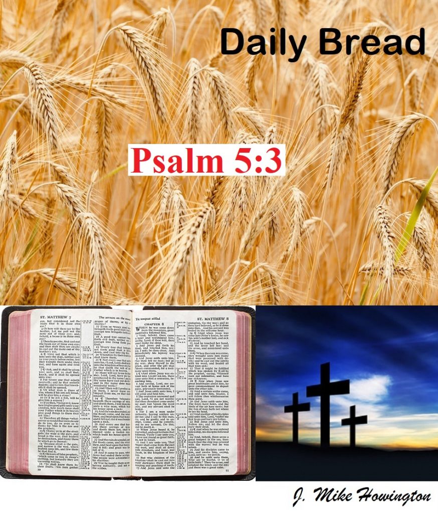 DB Psalm 5:3