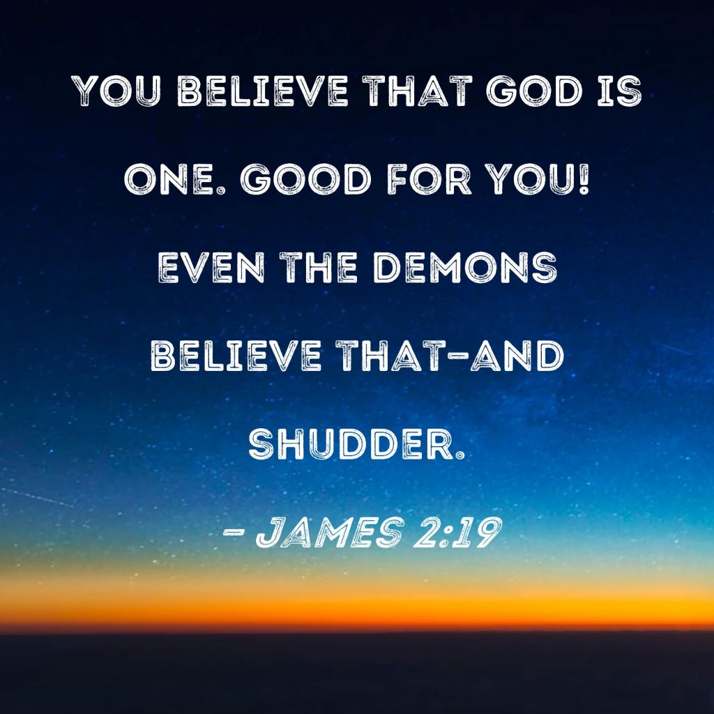 James 2:19
