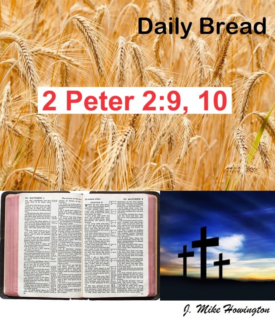 DB 2 Peter 2:9, 10