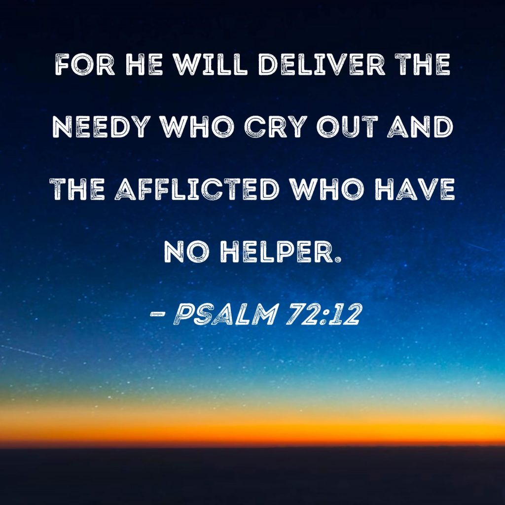 Psalm 72:12